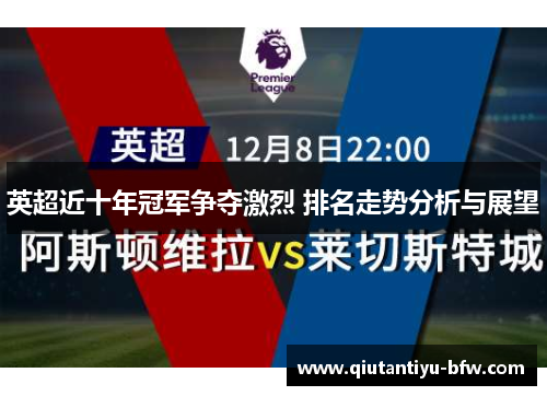 英超近十年冠军争夺激烈 排名走势分析与展望